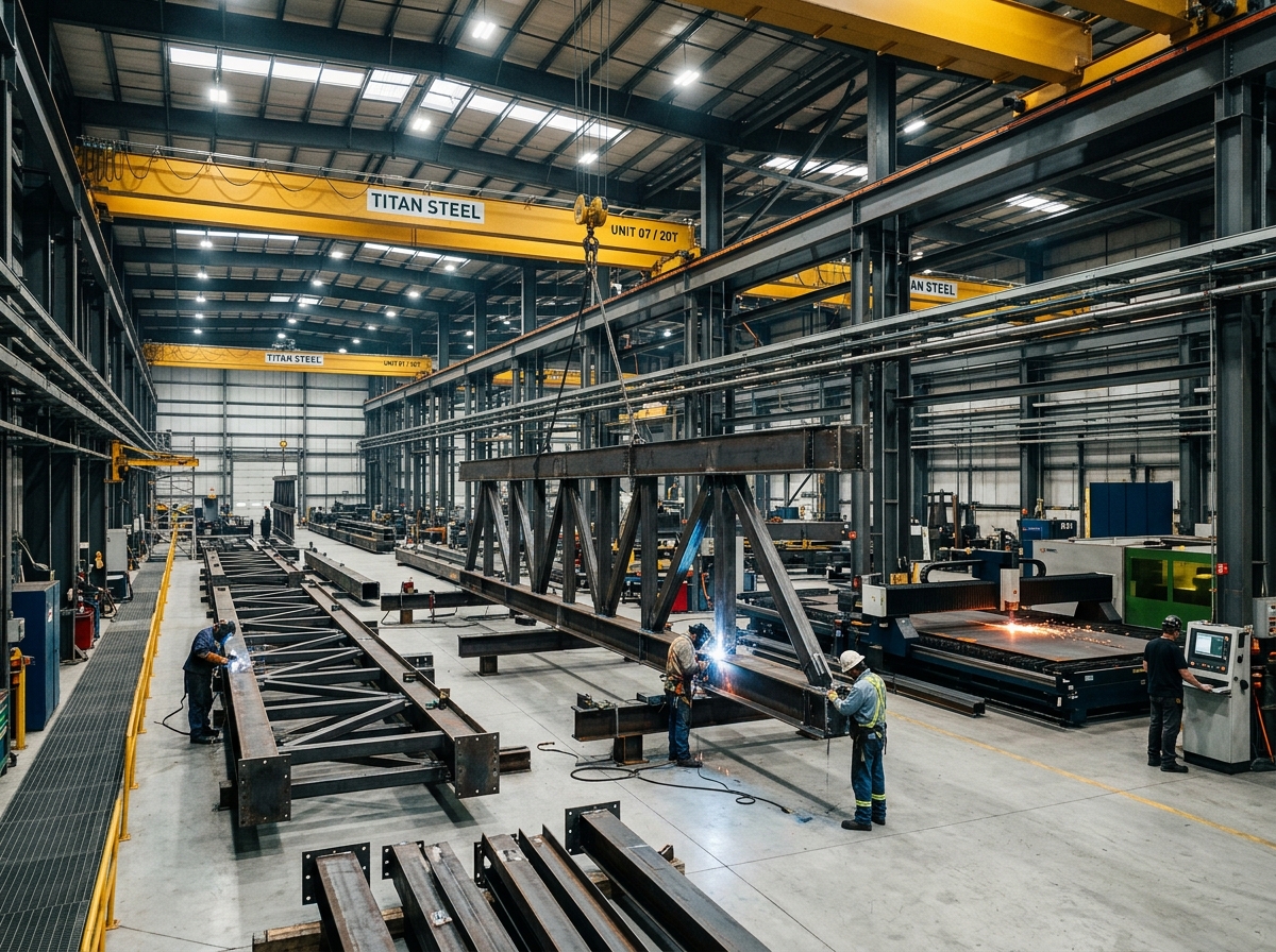 HMO-STEEL 대형 플랜트 철구조물 OEM